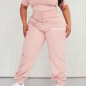PrettyLittleThing Blush Pink Sweatpants